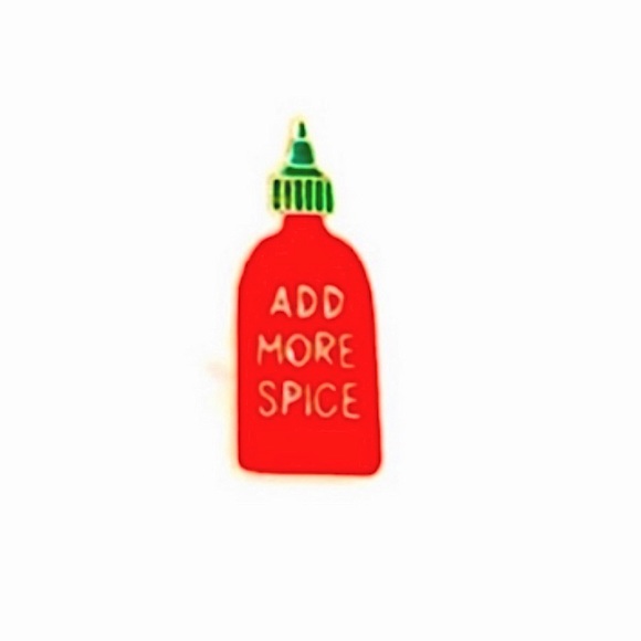 Jewelry - NEW Add More Spice Metal Enamel Pin